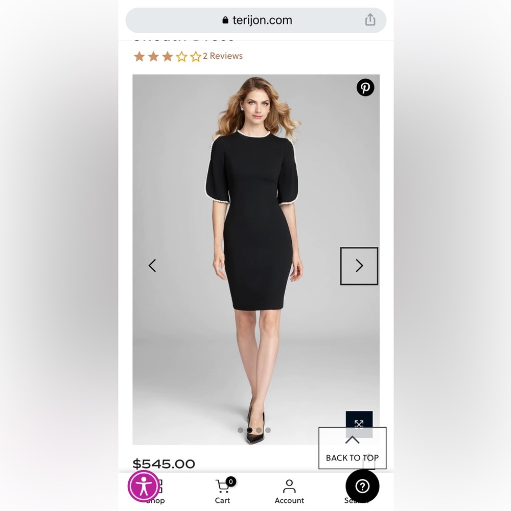 Teri Jon sheath dress